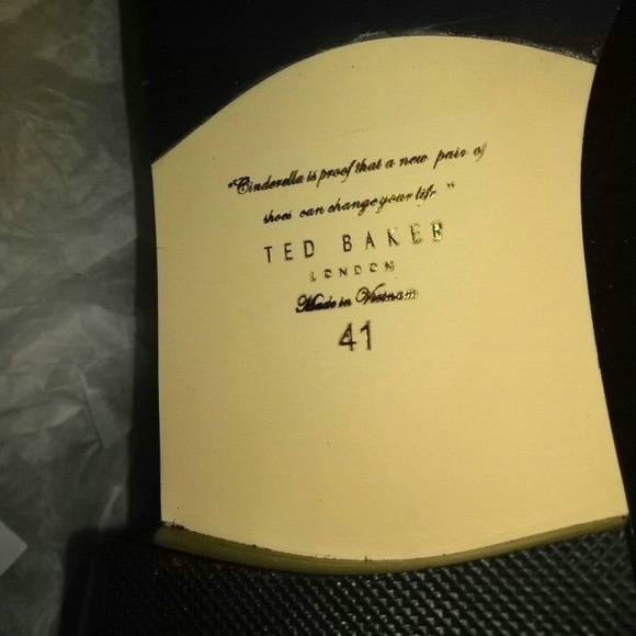 Ted Baker London NEW Tall Riding Boots Suede Leather OrthoLite Comfort BLACK 10 - Picture 6 of 13